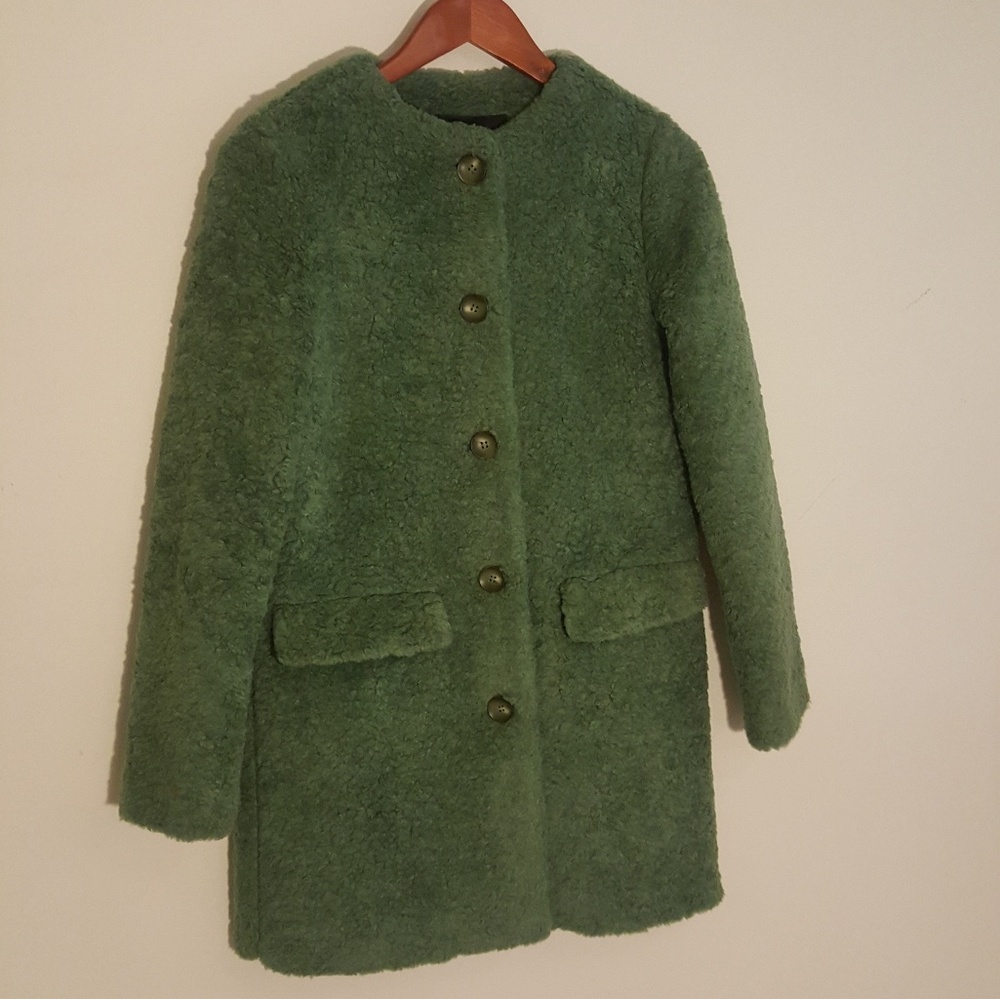 Green Button-Down Jacket! - image 1